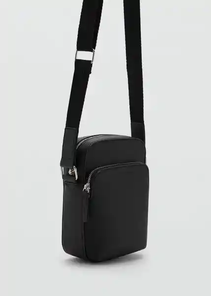 Bolso Park Negro Talla 99 Hombre Mango