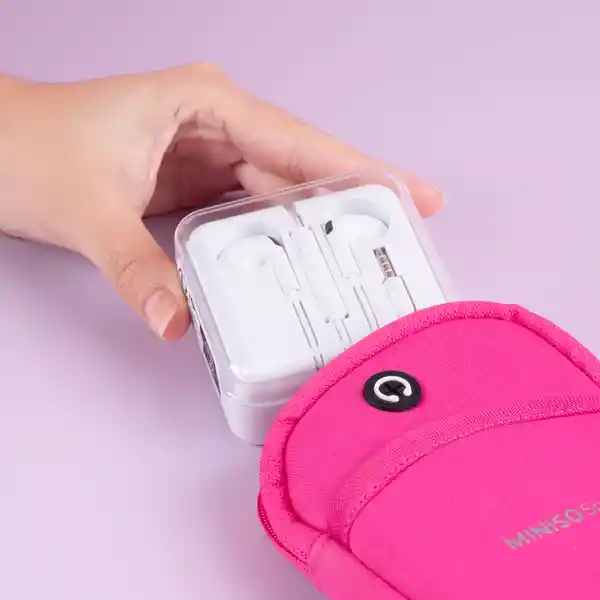 Audífonos Serie Moonlight Blanco 35 mm Mod 6311 Miniso