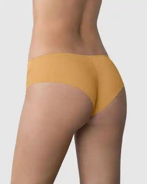 Leonisa Panty Cachetero Básico Dorado Talla L