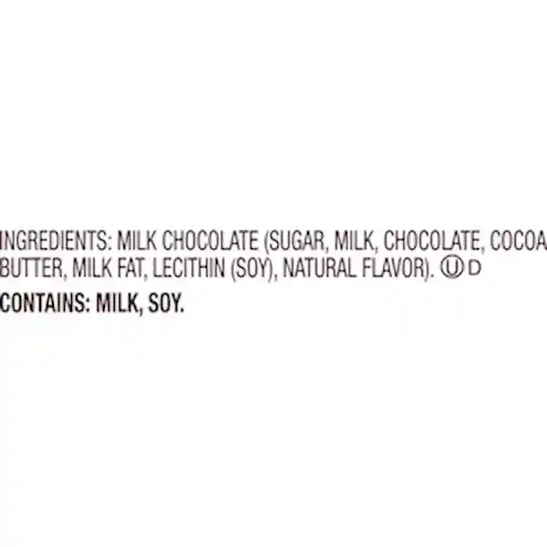 Hersheys Chocolates Kisses Con Leche