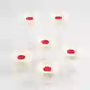 Estra Set Recipiente Interlock Circulares Herméticos