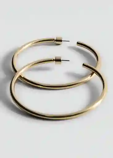 Pendientes Tiana Oro Talla 99 Mujer Mango