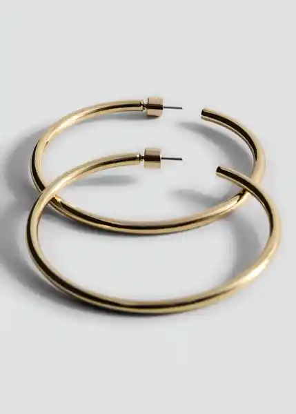 Pendientes Tiana Oro Talla 99 Mujer Mango