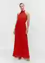 Vestido Leti-a Rojo Talla XS Mujer Mango