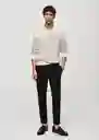 Pantalón Barna Negro Talla 38 Hombre Mango