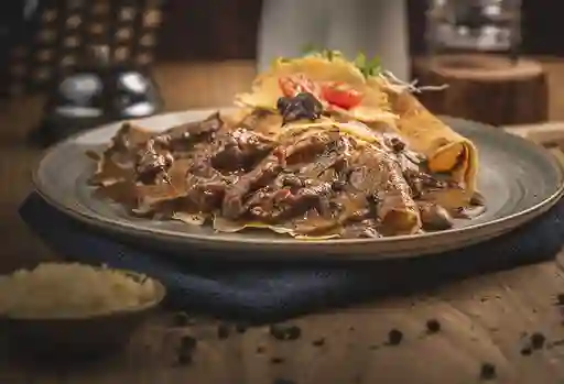 Crepe Stroganoff