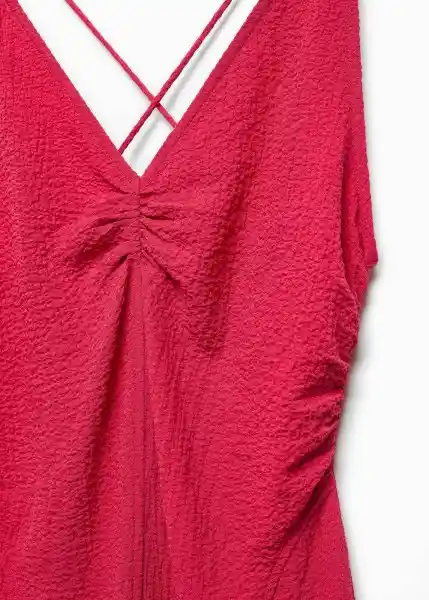 Vestido Pacha-H Fucsia Talla XL Mujer Mango