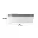 Organizador Serie Silver Gray Gris Oscuro Grande Miniso
