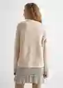 Buzo Cardigan Sophie Beige Talla 21 Teen Niñas Mango