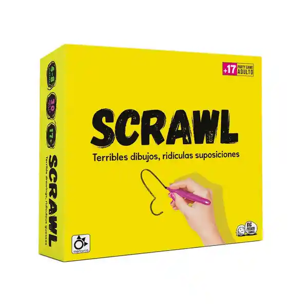 Juego De Mesa Scrawl Mercurio