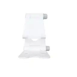 Soporte Para Celular de Escritorio Plegable Portátil Blanco