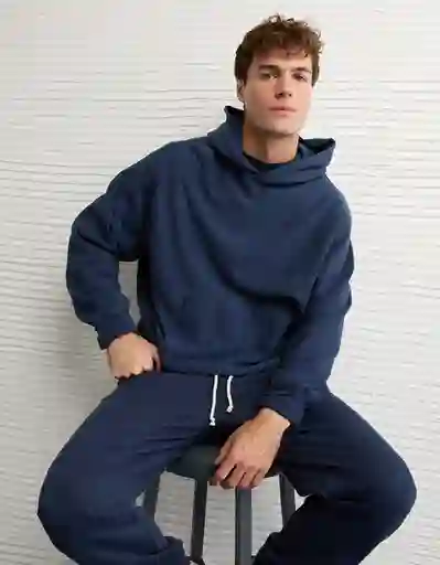 Buzo Hombre Azul Talla Small 2721410 American Eagle