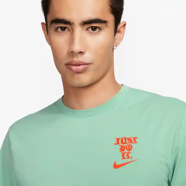 Nike Camiseta M Df Uv Hyverse 6M Gfx Verde T. L Ref: FB6894-309