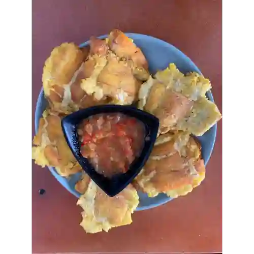 Pataconcitos con Hogao