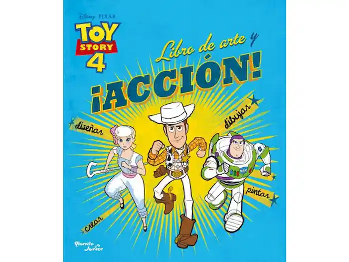 Toy Story 4. Libro De Arte Y ¡Acción!