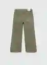 Jean Straight Khaki Talla 11 Niñas Mango