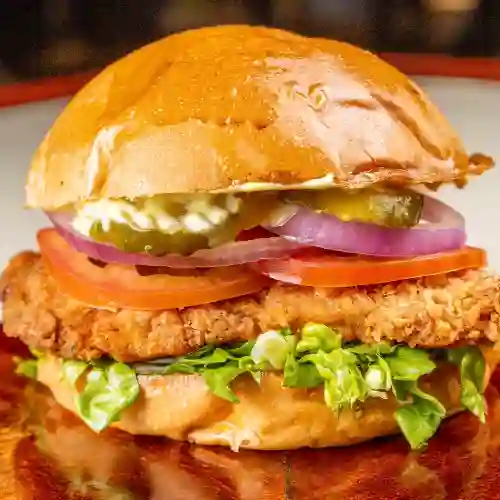 Hamburguesa Base de Pollo Crunchy