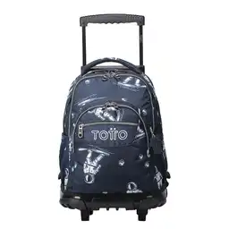 Morral Rue Bomper Renglon Color Azul 5JI Totto