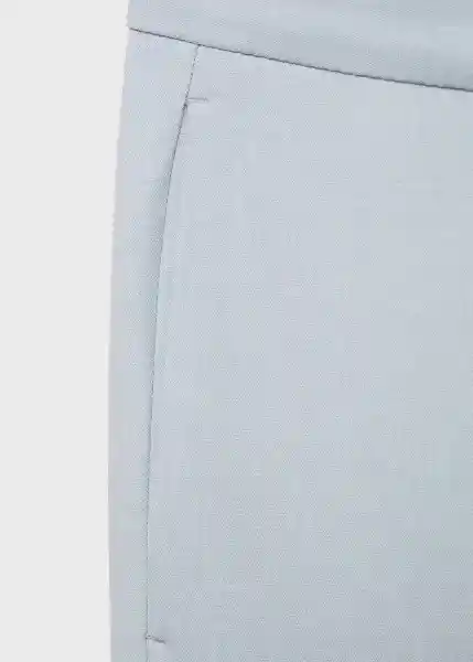 Pantalón Paris Celeste Talla 42 Hombre Mango