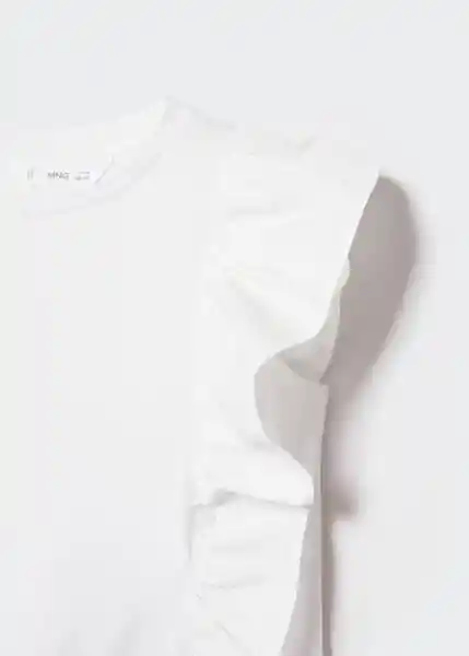 Camiseta Lora Offwhite Talla 10 Niñas Mango