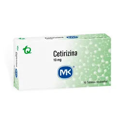 Mk Cetirizina Tabletas (10 mg)