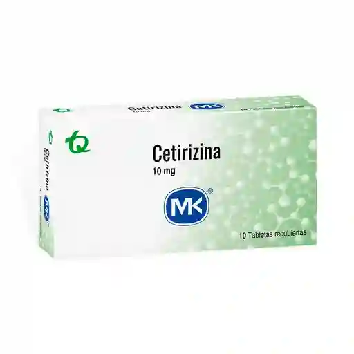 Mk Cetirizina Tabletas (10 mg)