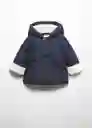 Abrigo Anorak Galo Marino Talla 66 Niña Mango