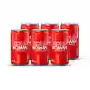 Gaseosa Kola Román x6 Und x235 ml