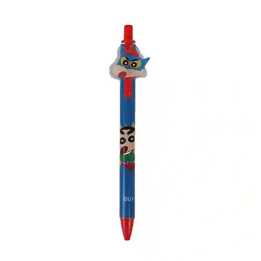 Esfero a Mina Negra Serie Crayon Shinchan Miniso
