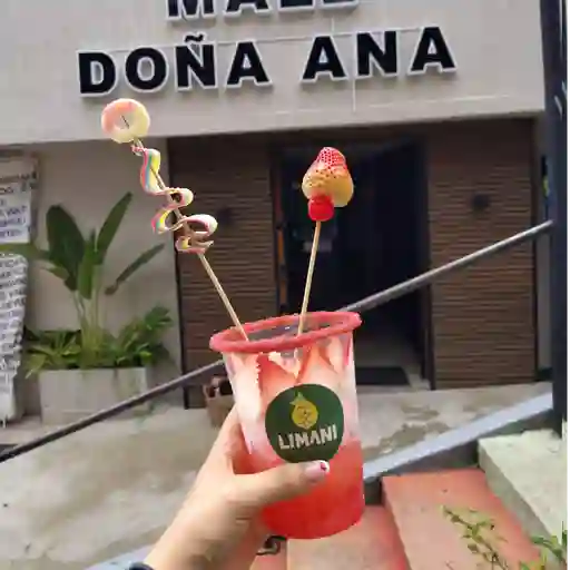 Michelada cherry pink