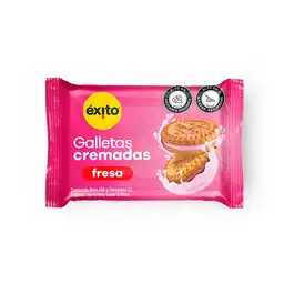  Galleta Cremadas Fresa Exito 