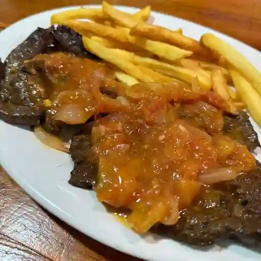 Hígado en bistec