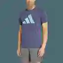 Adidas Camiseta Tr-Es Fr Logo Hombre Azul Talla L Ref: IW3348