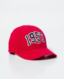 Gorra 1957 Unisex Rojo Albor Oscuro T. M Chevignon
