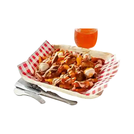 Salchipapa Gallinerito