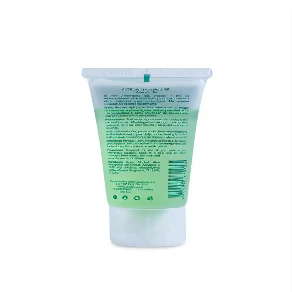 Aloe Del Rio Gel Antibacterial