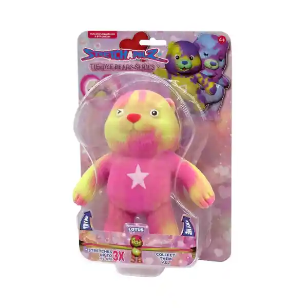 Toy Logic Figura Stretchapalz Tie Dye Bears 14 cm