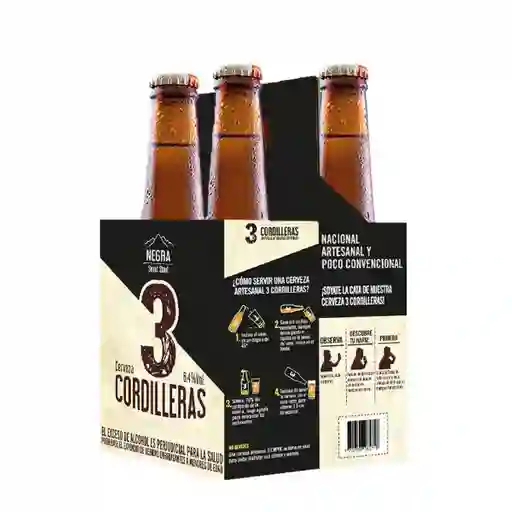3 Cordilleras Pack Cerveza Negra