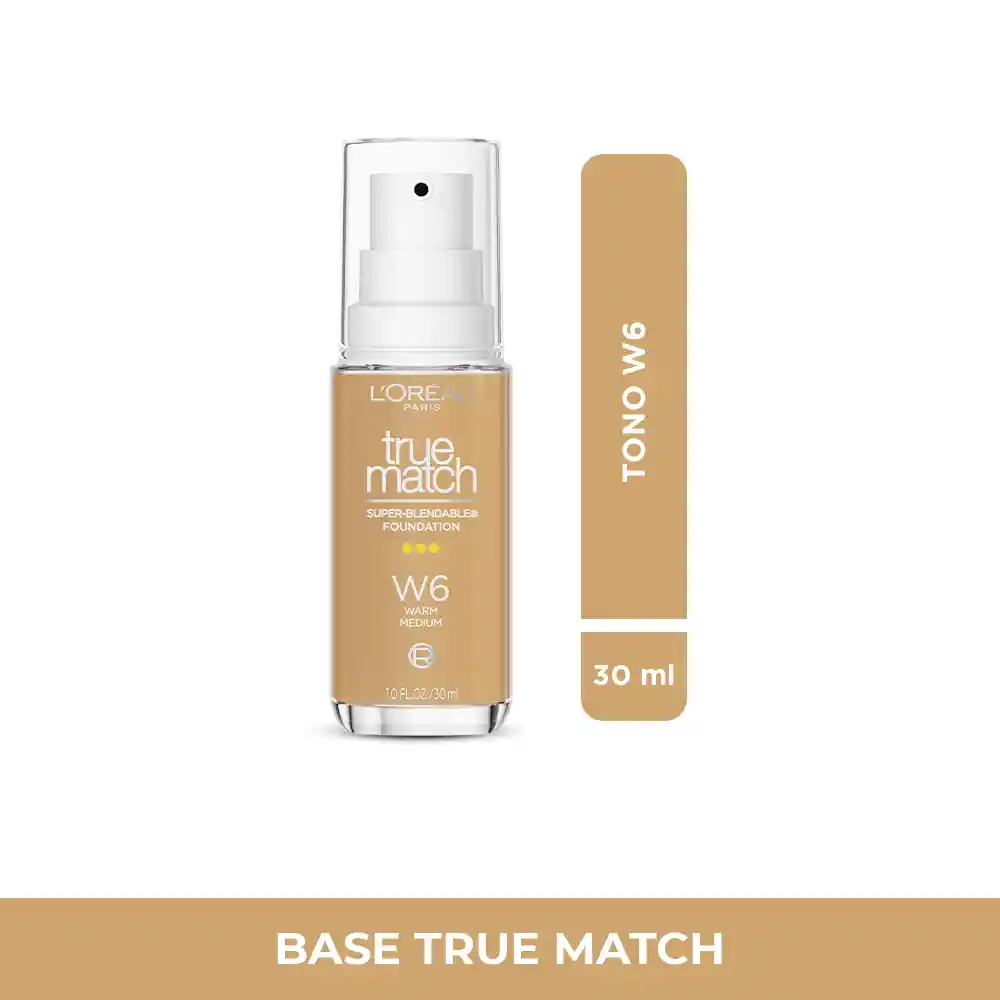 Base Líquida LOréal Paris True Match 30 mL