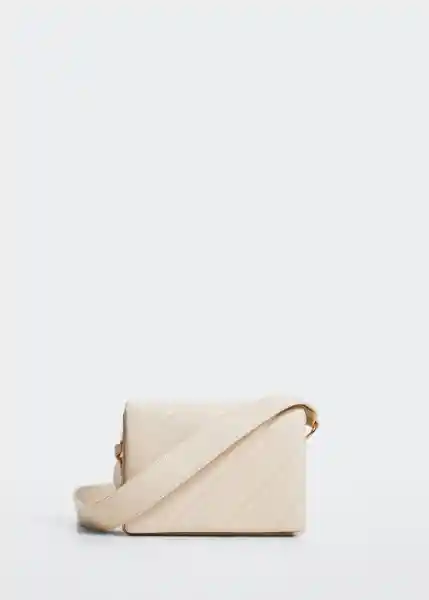 Bolso P Mies Offwhite Talla 99 Mujer Mango