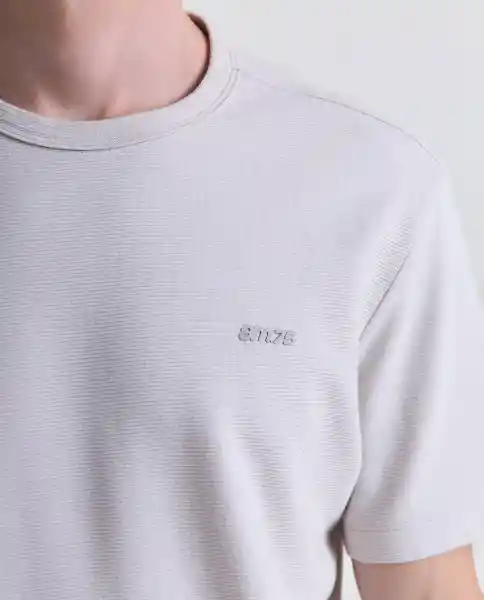 Camiseta Hombre Crudo Talla S 849G009_CRU144002 Americanino