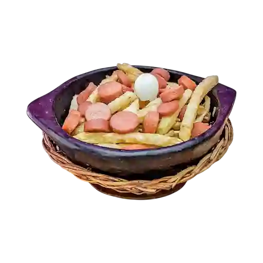 Salchipapa Tradicional