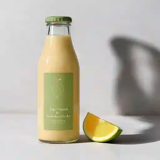 Jugo Natural de Guanábana Leche