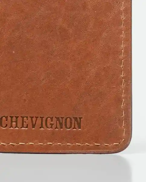 Tarjetero V Leather Goods Café Chevignon