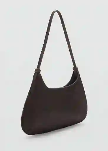 Bolso M Phoebe Chocolate Mujer Mango