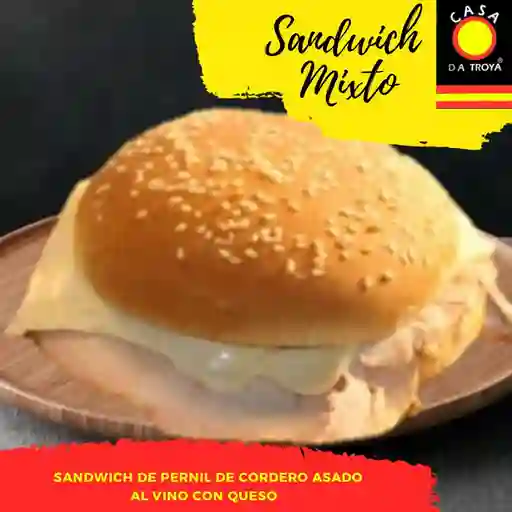 Cordero y queso (mixto) sencillo