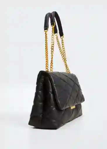 Bolso G Rombo Negro Talla 99 Mujer Mango