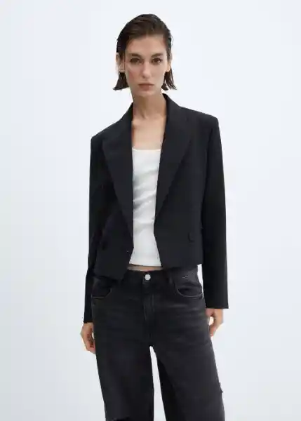 Jean Kathy Tejano Negro Talla 42 Mujer Mango