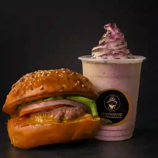Combo monkshake + burger angus certified