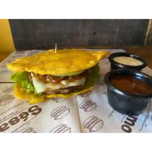 Hamburguesa Sesamo Patacón